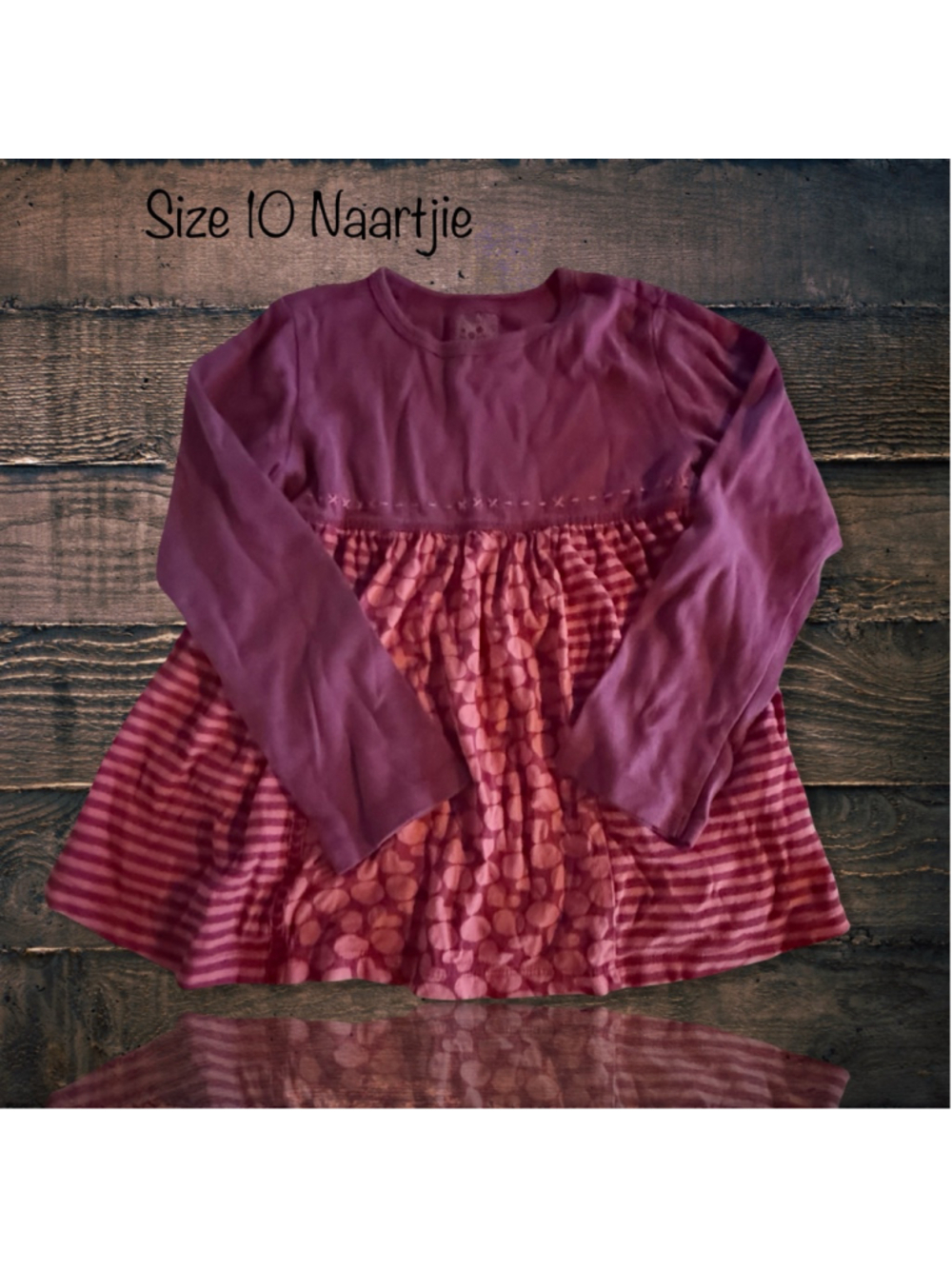 Size 10 Naartjie Wonky Heart Top